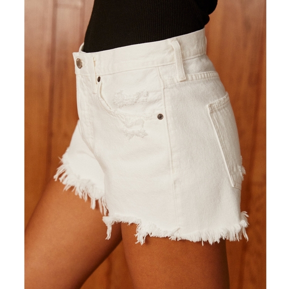 Aritzia Pants - Aritzia Denim Forum Ex-Boyfriend Cut-off Shorts
